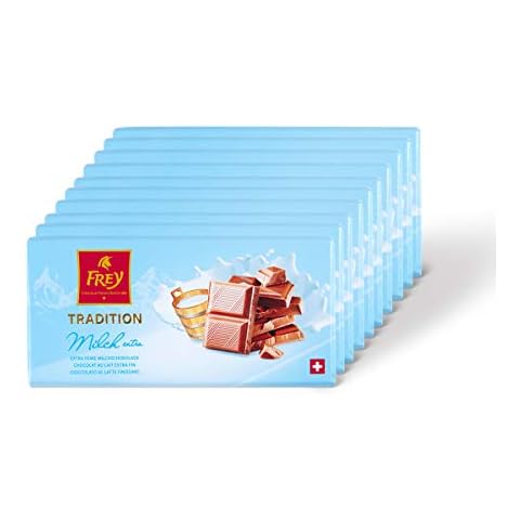 Frey 10x Extra feine Milchschokolade - Original Schweizer Milch Schokolade Tafel Cover