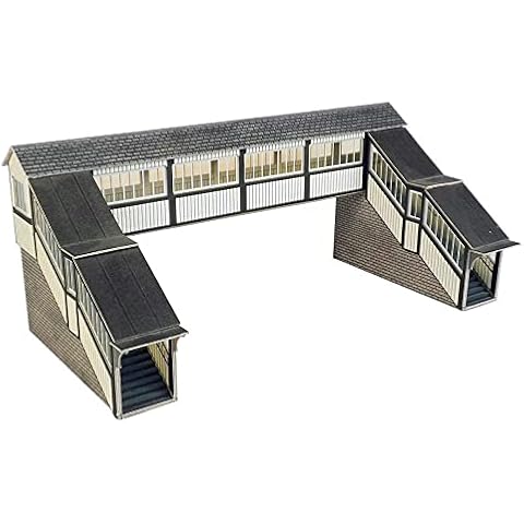 Metcalfe OO Gauge Card Kit Footbridge Model Cover