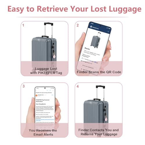 Support Airtag intelligent avec code QR personnalisé et étui protecteur