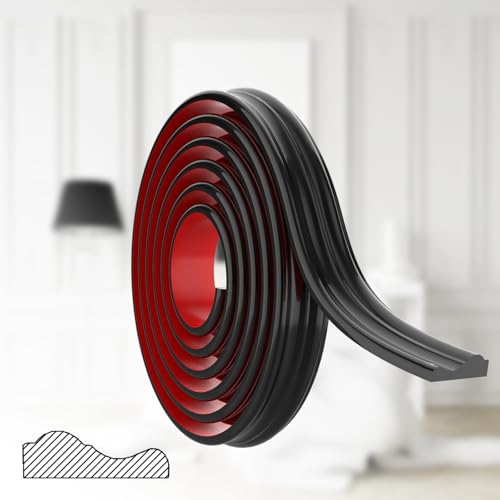 Moldura de pared flexible para transformar zócalos, puertas y armarios del hogar