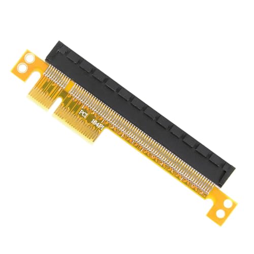 Adattatore convertitore riser PCI-E 4.0 PCI Express 4x a PCI-E 16x, connettore maschio-femmina, compatibile con schede grafiche e adattatori di rete (4X-16X).
