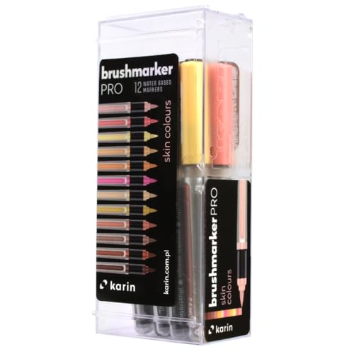 Karin BrushMarker PRO Skin Colours Set de 12 couleurs