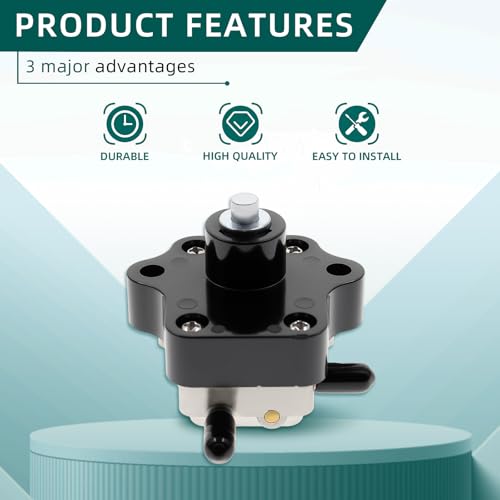 AUTOKAY New Fuel Pump for Tohatsu Mariner Mercury Outboard Fuel Pump 4-9.8HP 803529T06 3H6040007