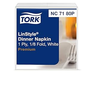 Tork Napkins 1-Ply LinStyle Dinner ...