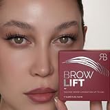 Renata Beauty Brow Lift – Przezroczysty wosk do brwi z efektem laminacji – Mocne utrwalenie do 24 h, bez białych śladów – Mini szczoteczka w zestawie – 12 ml