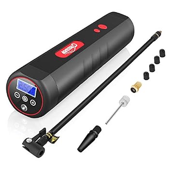 Oasser Kompressor Luftpumpe 12V DC mit Akku für Auto und Fahrrad