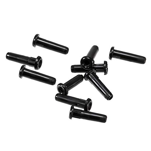 Andoer 1 caixa de raquete de badminton raquete ilhós ilhós acessórios para protetores de corda