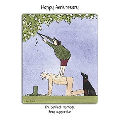 Anniversary Card - (PH-TBG406) - Humorous - From The Tottering-By-Gently Range - Suitable For Birthdays & Other Occassions Cover