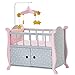 Produktbild Puppenbett mit Lager Puppenzubehör Puppenschrank Spielzeug Olivia World TD-0206AG