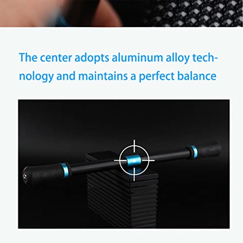 2 Pieces Spinning Pens Gaming Pen Spinning Mod, Finger Rotating Spinner Pen Flying With Weighted Ball,Fidget Mod Pens For Kids Student Learning Office Supplies（Without Pen Refill） (Blue) #TOP4