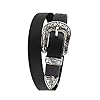 Kunstlamper-riem, 108 cm vintage gesp design riem voor broeken jeans kleding accessoires