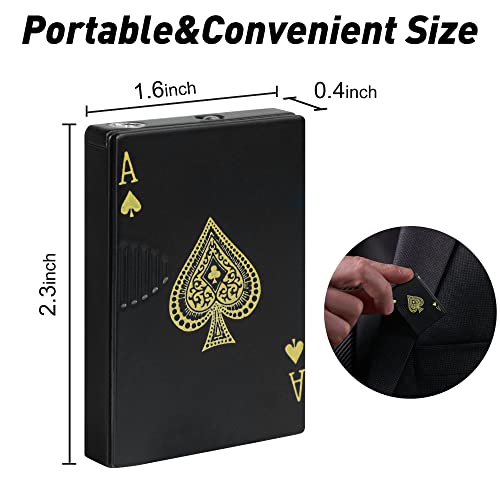 Jet Torch Flame Ace Encendedor Negro+Oro Combo miniatura 2