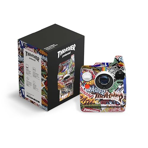 Image of Polaroid Now 3rd Generation I-Type Instant Film Camera - Thrasher Edition - Camera Only No Film (9187)