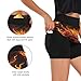 RPLIFE Fiery Dragon Head Flames Black Sports Skort, Women's Skorts, Skort Casual