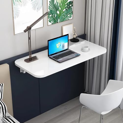 Foldable Workbench - Space-Saving Hanging Desk, Versatile Dining Table, Easy to Install & Clean, Ideal for Home Office, Computer Workstation, Study & Craft Projects