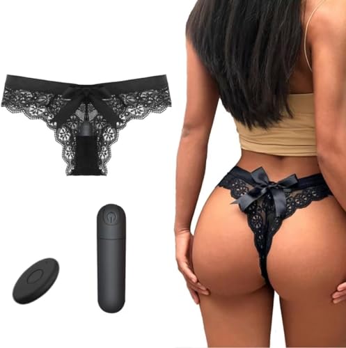 Viboators Toy for Woman Wearable Panties Vibratiers with Underpants and Remote Control for Home and Travel Use (B)