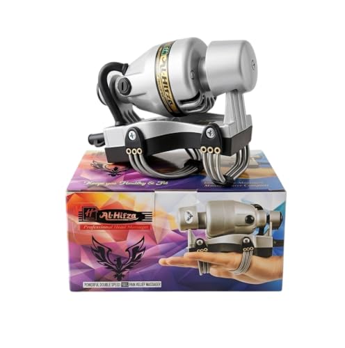 Image of Handy Powerful Floating Action Body /Head Massager /Double Speed Handy Massager (Silver)