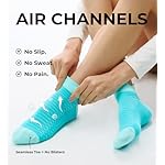 FITRELL Ankle Compression Socks for Women & Men - Cushioned Arch Support Running Socks, Plantar Fasciitis Relief 5/6 Pairs - Image 5