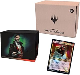 Magic: The Gathering Innistrad: Crimson Vow Commander Deck - Vampiric Bloodline (Black-Red), Minimal Packaging Version