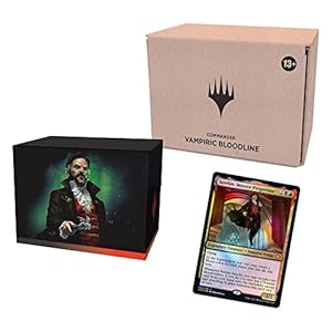 Magie: The Gathering Innistrad: Crimson Vow Commander Deck – Vampiric Bloodline (Zwart-Rood), Minimale Verpakkingsversie