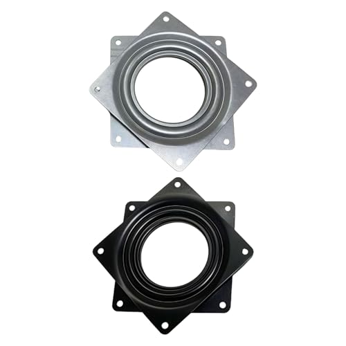 NVOQILIN Plateau tournant carré robuste de rechange pivotant à 360 degrés pour meubles