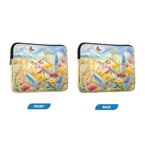 Funda para laptop rustic flowers 13-14 pulgadas miniatura 2