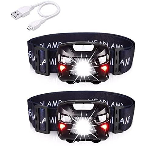 APUNOL Linterna Frontal LED USB Recargable Cover