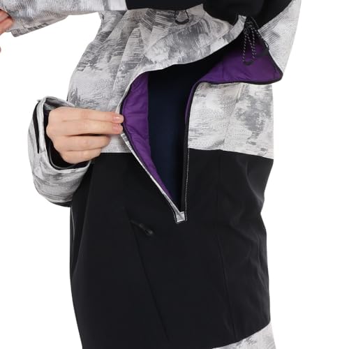 Salomon Jaqueta feminina BASHLEY Puff padrão W, AO/Deep Black