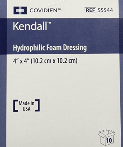 Kendall Copa Hydrophilic Foam Dressing - 4x4