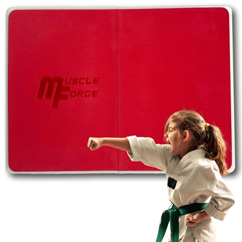MuscleForge® Taekwondo Tabla para Romper - Artes Marciales Tabla de Rotura 10 mm - Karate y MMA Equipo de Entrenamiento - Tablas Reutilizables con 4 Niveles - para Adultos y Niños