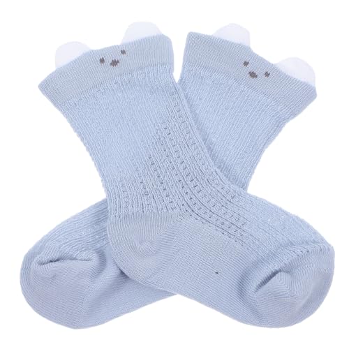 Beaupretty Calcetines para Niña con Malla Transpirable de Algodón Fino Calcetines Unisex para Recién Nacido Suaves y Duraderos para Niñas Verano