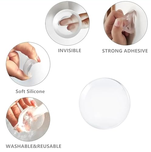 Image of Door Stopper Wall Protector, (Round Wall Protector)