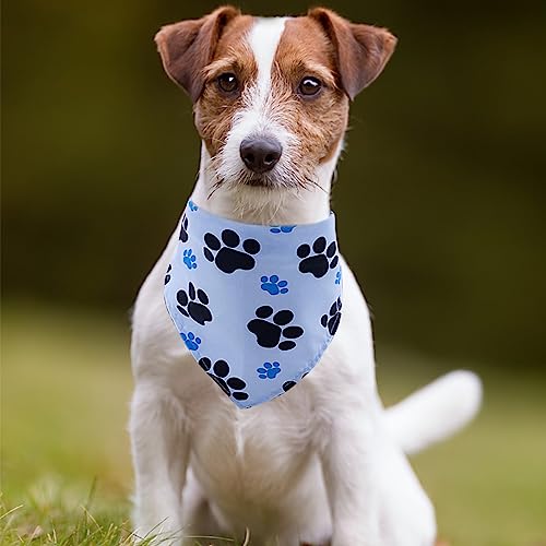 Pai sence 30pcs paw print dog bandanas bulk for small medium pets adjustable cat scarves daily birthday party wedding holiday bone yorkie triangle bibs scarf for girl boy grooming accessories 6 Pai sence 30pcs paw print dog bandanas bulk for small medium pets adjustable cat scarves daily birthday party wedding holiday bone yorkie triangle bibs scarf for girl boy grooming accessories - image 7