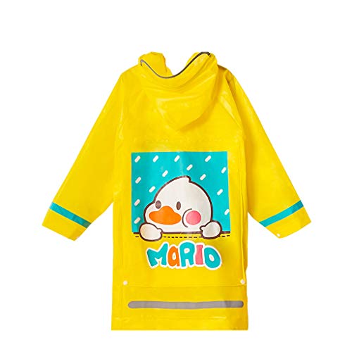 Zeraty Niños Impermeable Capa de Lluvia - Niños Niñas Poncho Traje de Lluvia Mono Raincoat Pants para Deportes,Cámping,Viajes,Al Aire libre/2-12 Años