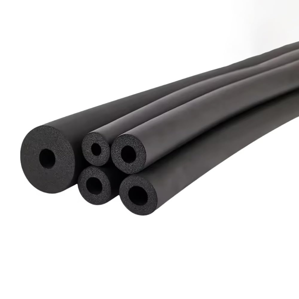 Tubo de espuma aislante, Tamaños múltiples térmicos del franco Wproof tubo Insul caucho de espuma 1.8m for los tubos auto calentador solar PPR(76x20mm)