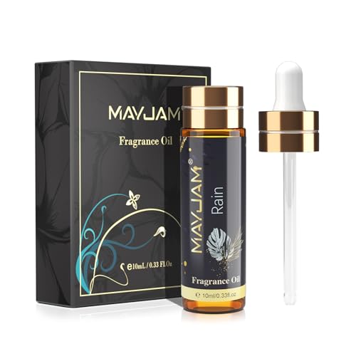MAYJAM Aceite Perfumado de Lluvia 10ML, Aceite con Fragancia Para Difusores de Aceites Esenciales, Aromaterapia, Hogar