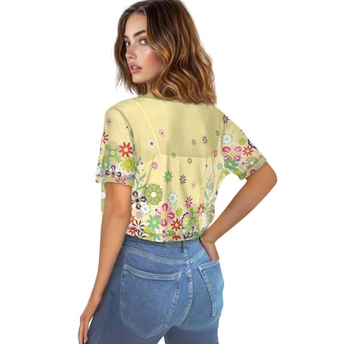 Image of Womens Short Sleeve Cardigans Lightweight Summer Cardigan Trendy Bolero Shrug Cute Floral Cardigan Sheer Bolero