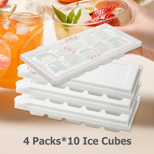 Bandejas para cubitos de hielo con tapa y diseño giratorio miniatura 5