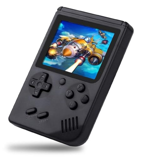 NESSUNO Console Portatile con Giochi Arcade  Mini Console di Giochi Retrò  400 giochi in 1  Portatile ogiochi Classici regalo natale  Super Console Retrò Game per Bambini e Adulti  NERO