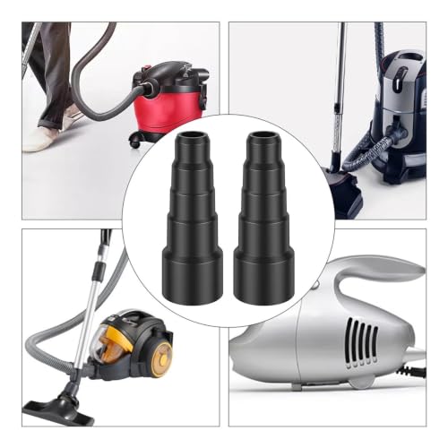 Kit adaptador de accesorio para conectar boquillas y cepillos de aspiradoras universales 7