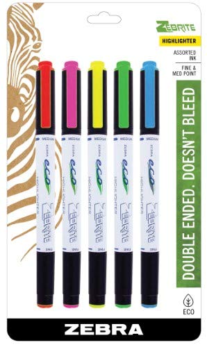 ZEBRAZebrite Assorted Highlighters Assorted (Pack of 2)