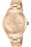 Invicta Women's 12467 Angel Rose Dial Rose Gold Ion-Plated Stainless Steel Watch