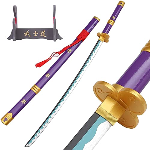 CAUME Espada Roronoa Zoro, para uma peça anime cosplay espada lâmina, acessório feito à mão de Hallo