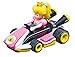 Carrera First Mario Kart - Slot Car Race Track with Spinners - Includes 2 Cars: Mario and Peach - Battery-Powered Beginner Racing Set for Kids Ages 3 Years and Up