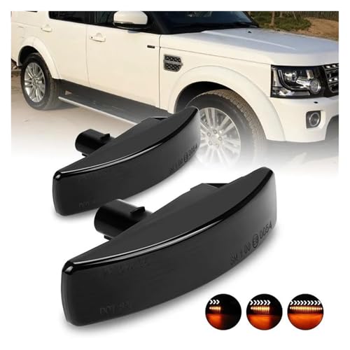 Intermitentes LED dinámicos ámbar para Range Rover Sport L320 2006-2013 3