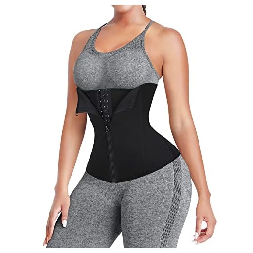 FeelinGirl dam latex träning sport bröst korsett cincher Shaper Body Tailmieder