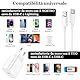 iPhone Ladekabel,2er-Pack 20w USB C Handy Ladegeräte Für Apple Schnellladegerät USB C Auf Lightning Kabel 2M+2M Für iPhone 14/Pro/Max/Promax/13/12/11/Xs/Xr/X/8/7/Plus/Ipad Charger schnellladekabel