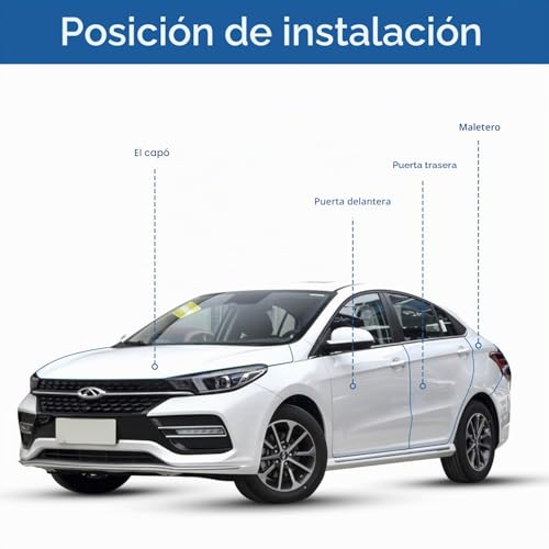 Miniatura 3 de Protector De Puerta De Coche U Forma Coche Puerta Sello Protección De Borde Anti Choques Traje Para La Mayoría Del Coche Negro-4m
