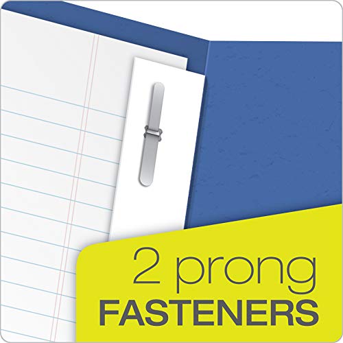 Oxford Twin Pocket Folders With Fasteners, Letter Size, Assorted Colors, 25 Per Box (57715) #TOP1