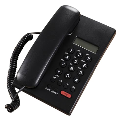 Téléphone fixe filaire d'exception avec réduction de bruit pour hôtel et résidence